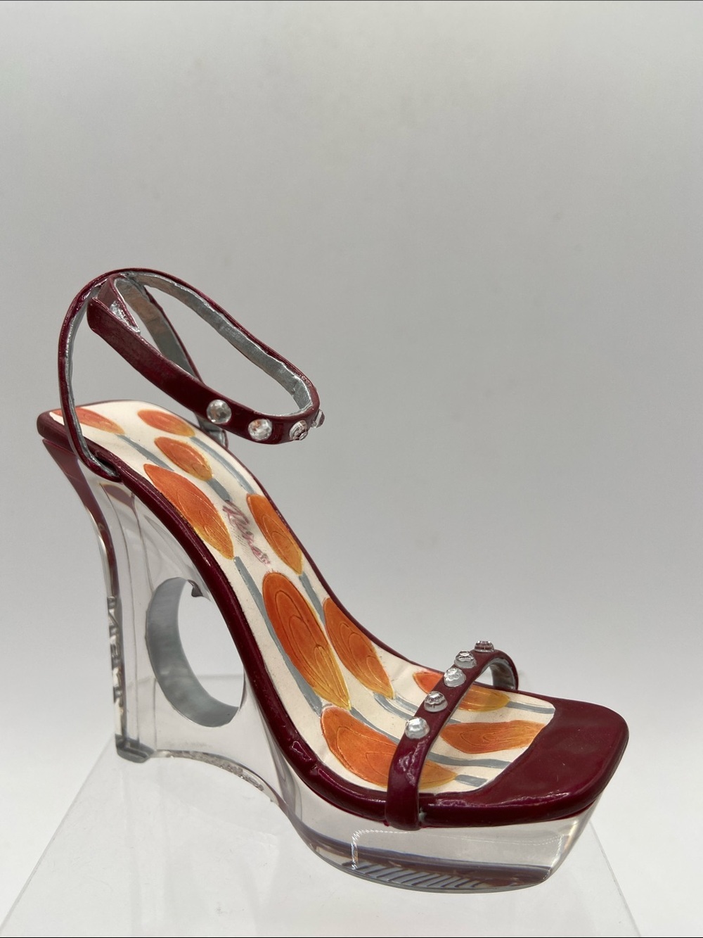 Just The Right Shoe by Raine Celebrate Miniature Shoe Figurine Collectible